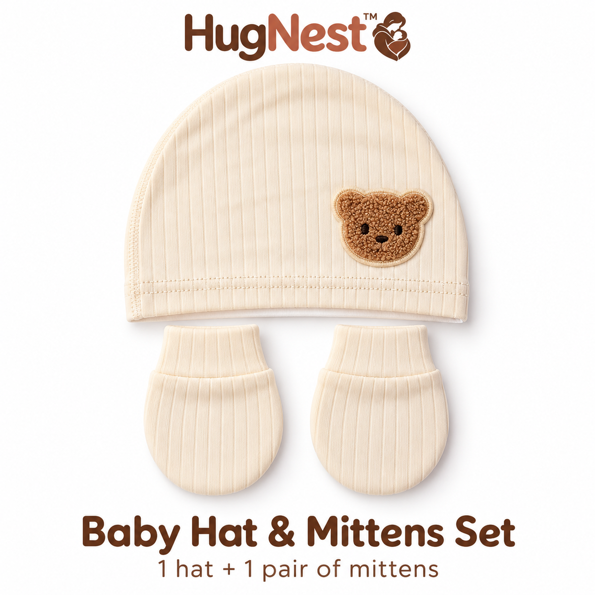 Baby Hat & Mittens Set