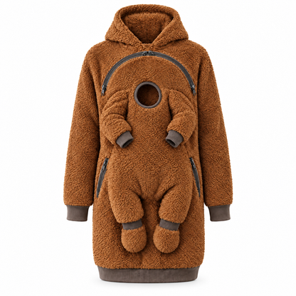 HugNest™ — Cozy Babywearing Hoodie